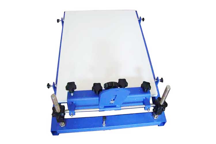 M&K102  1 color 1 station screen printer