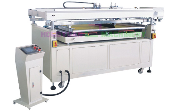 Semi-automatic silk screen printing machine
