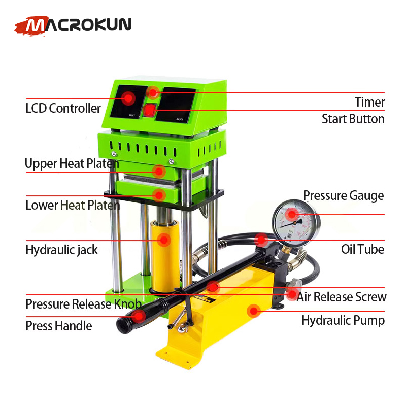 MK1701 ROSIN HEAT PRESS MACHINE