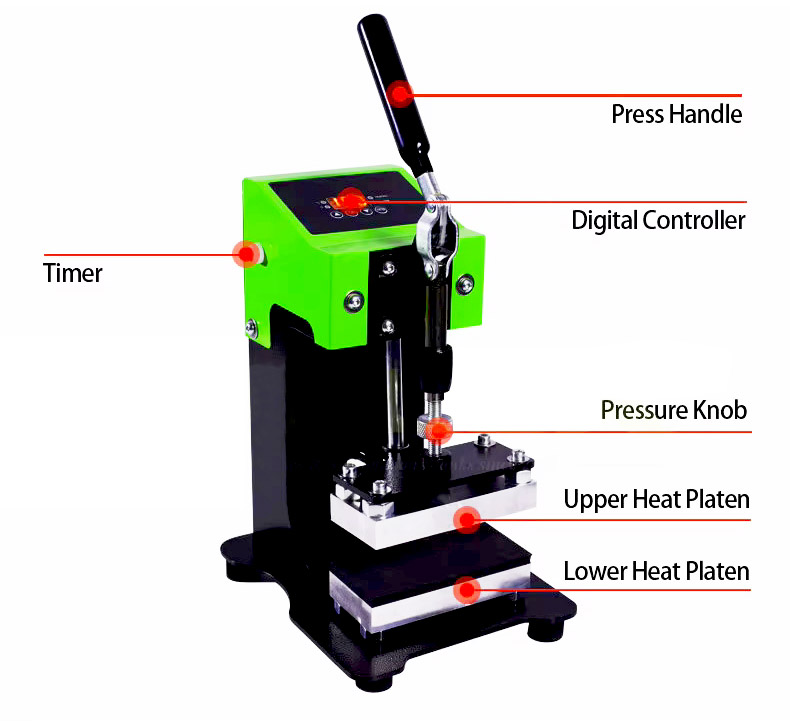 MK1903 MANUAL HYDRAULIC ROSIN MACHINE